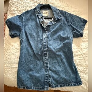 Abercrombie & Fitch Light Blue Denim Jacket